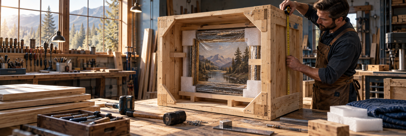 Custom crate building in Cedar Park, TX