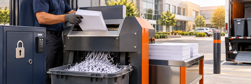 Secure document shredding in Cedar Park, TX