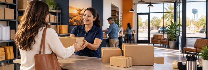 Package drop-off services in Cedar Park, TX